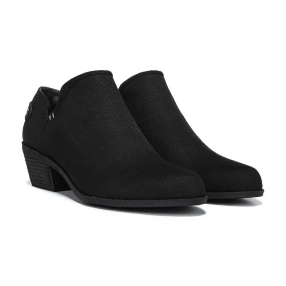 DR. SCHOLLS Memory Foam Black Ankle Booties